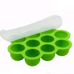 UMIGAL Babyvoedsel bewaarbakjes Siliconen - 10 porties babyvoeding bewaren en invriezen