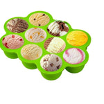 UMIGAL Babyvoedsel bewaarbakjes Siliconen - 10 porties babyvoeding bewaren en invriezen